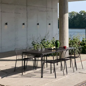 Thorvald Outdoor SC99 matbord 220 cm - Warm black - &Tradition