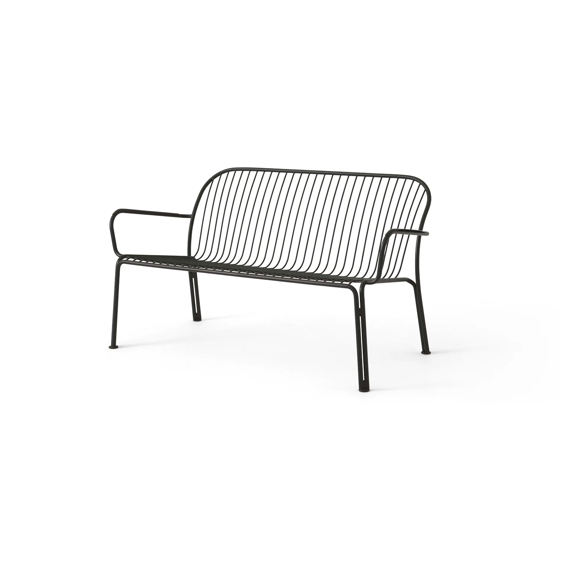 Thorvald SC110 loungesoffa, Warm black, 143 cm &Tradition