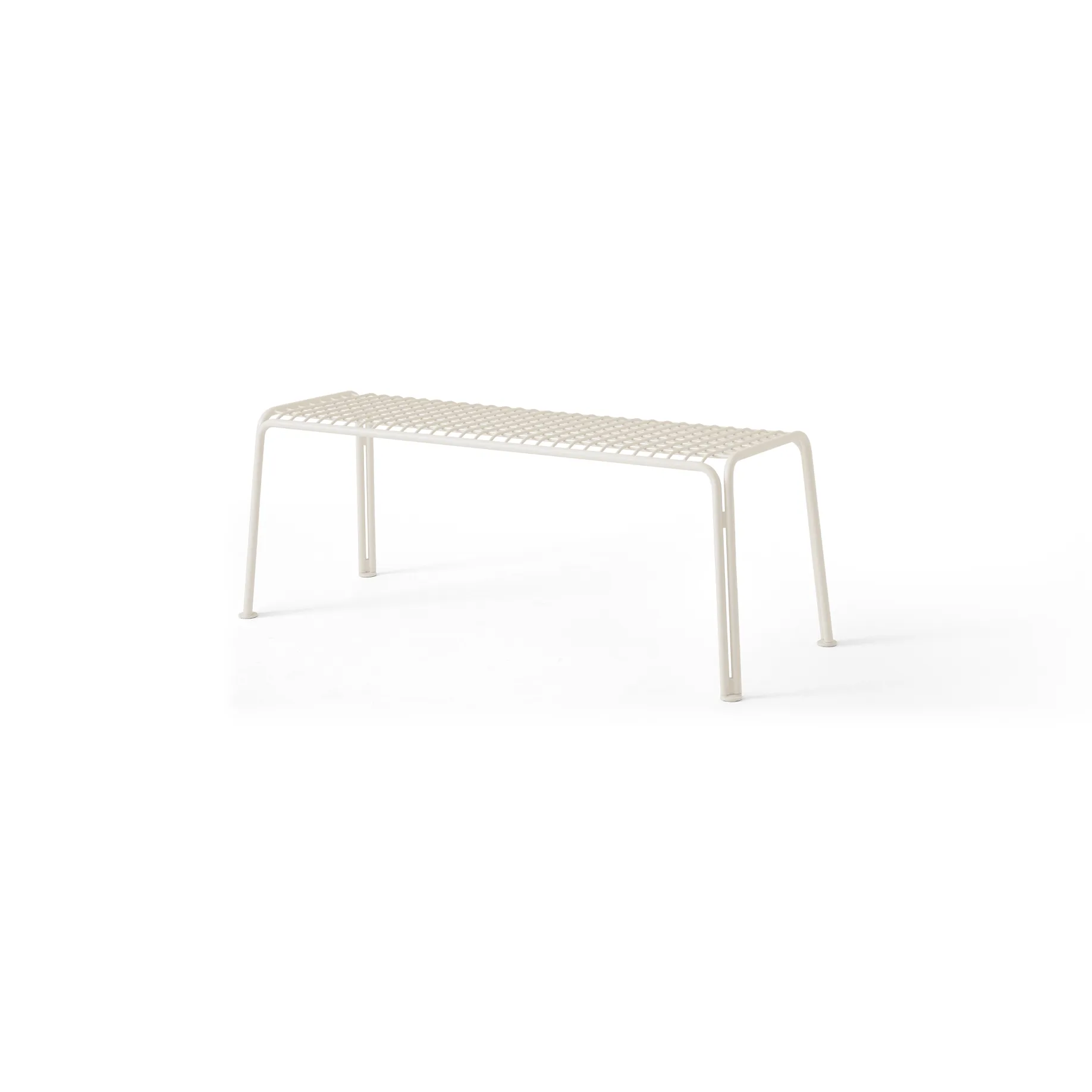 Thorvald SC112 bänk, Ivory, 125 cm &Tradition