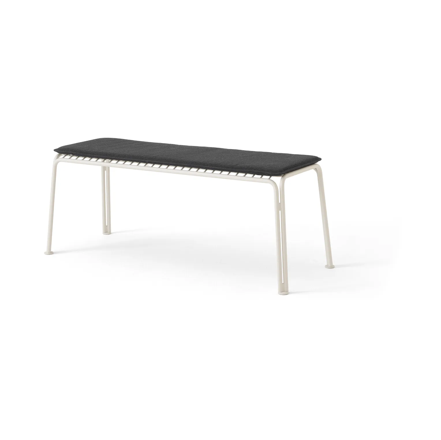 Thorvald SC112 bänk, Ivory, 125 cm &Tradition
