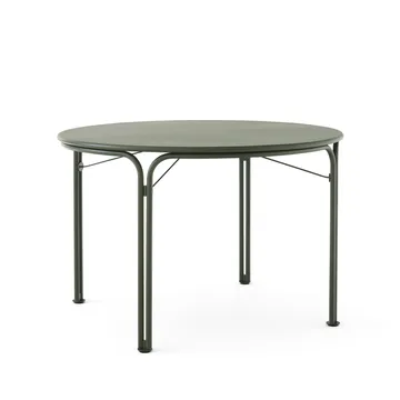 Thorvald SC98 matbord Ø115 cm - Bronze green - &Tradition