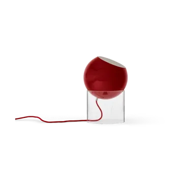 Topan VP13 bordslampa 31,5 cm - Clear-vermilion red - &Tradition