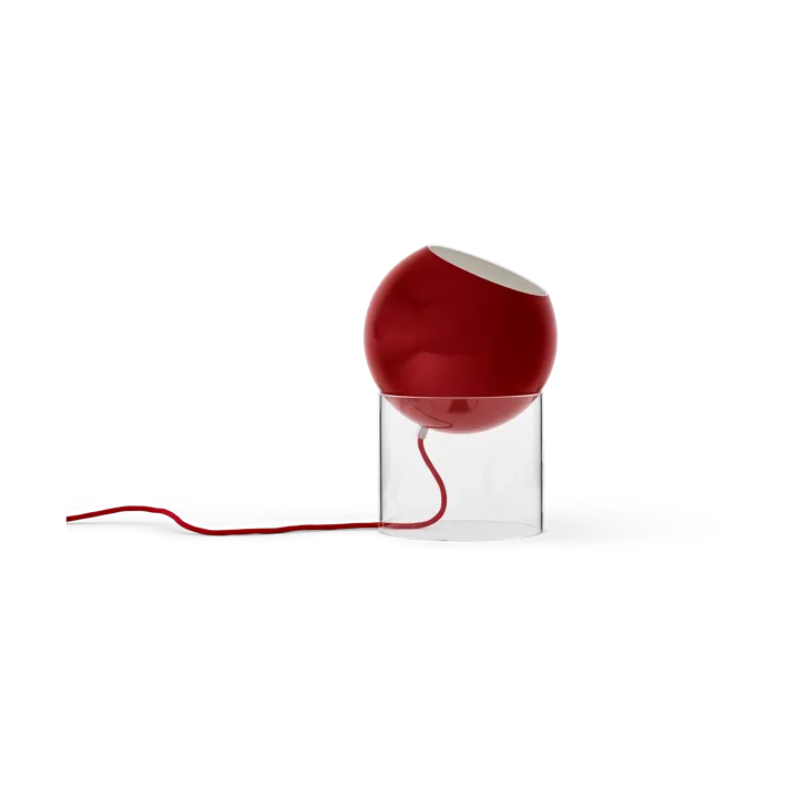 Topan VP13 bordslampa 31,5 cm - Clear-vermilion red - &Tradition