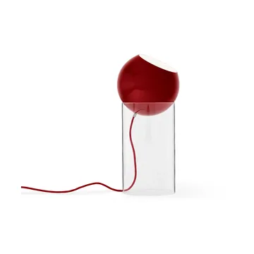 Topan VP14 golvlampa 46,5 cm - Clear-vermilion red - &Tradition