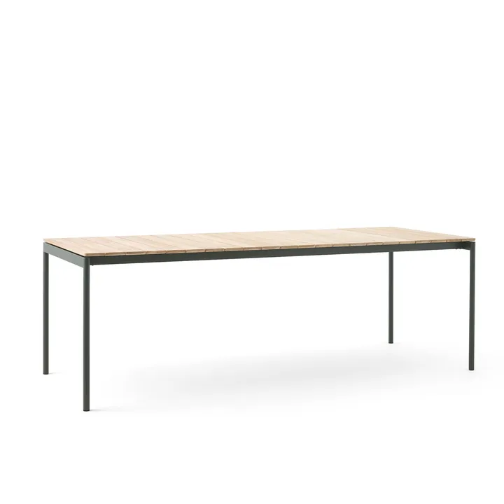 Ville AV26 bord large 220x90 cm - Bronze green - &Tradition