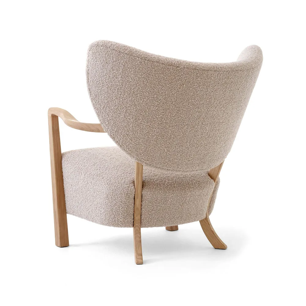 Wulff Lounge Chair ATD2 fåtölj, Oljad ek-Karakorum &Tradition