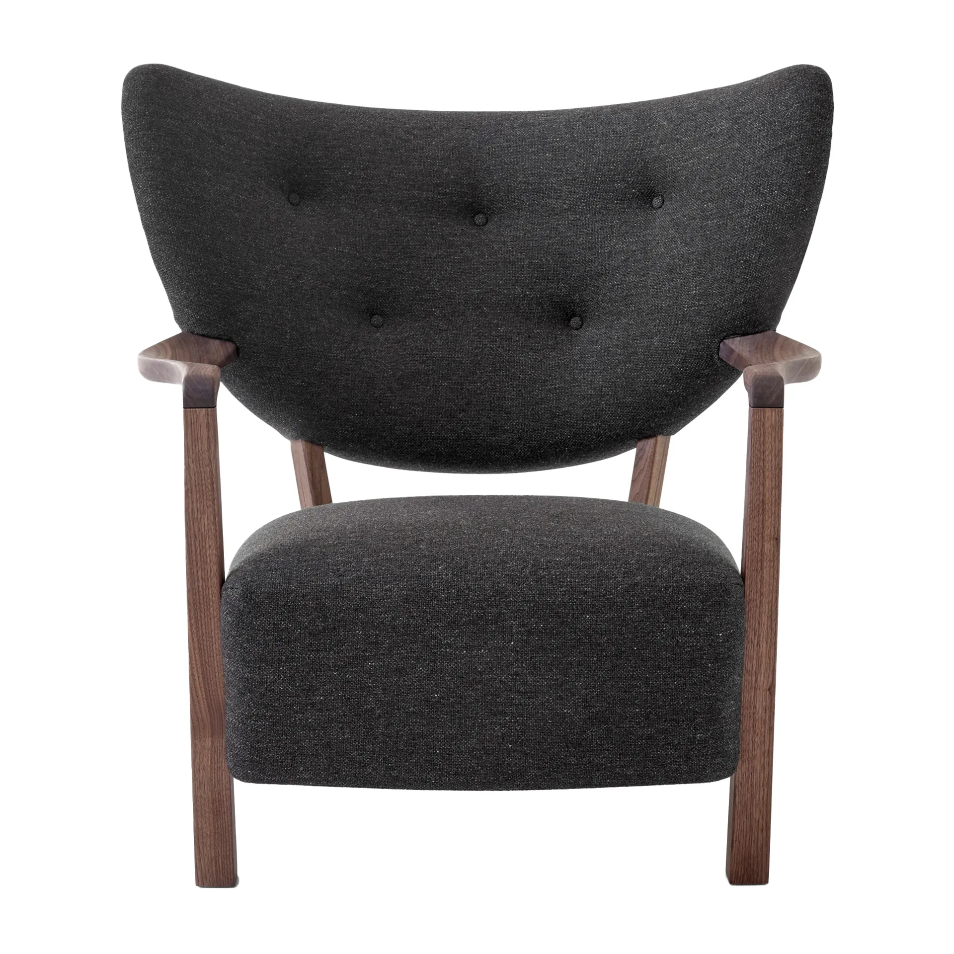 Wulff Lounge Chair ATD2 fåtölj, Oljad valnöt-Hallingdal &Tradition