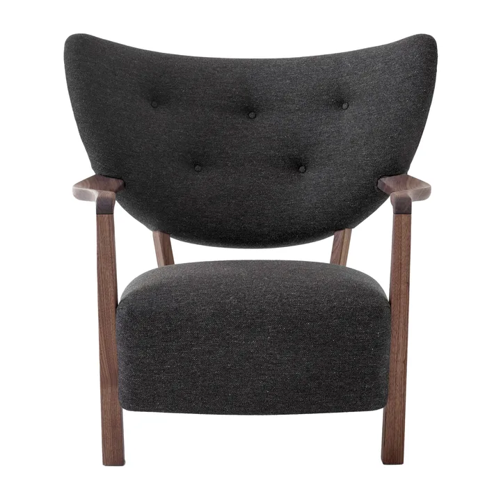 Wulff Lounge Chair ATD2 fåtölj - Oljad valnöt-Hallingdal - &Tradition