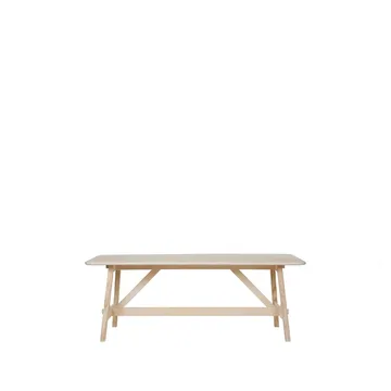 Landala matbord - Klar hårdvax furu 160x75 cm - Tre Sekel Möbelsnickeri