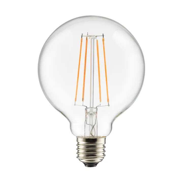 Glob dimbar ljuskälla minne Ø9,5 cm E27 - 2700K 806lm 7W - Unison