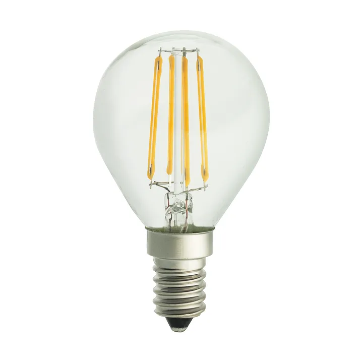 Klot klar dimbar ljuskälla minne E14 - 2700K 470lm 4,5W - Unison