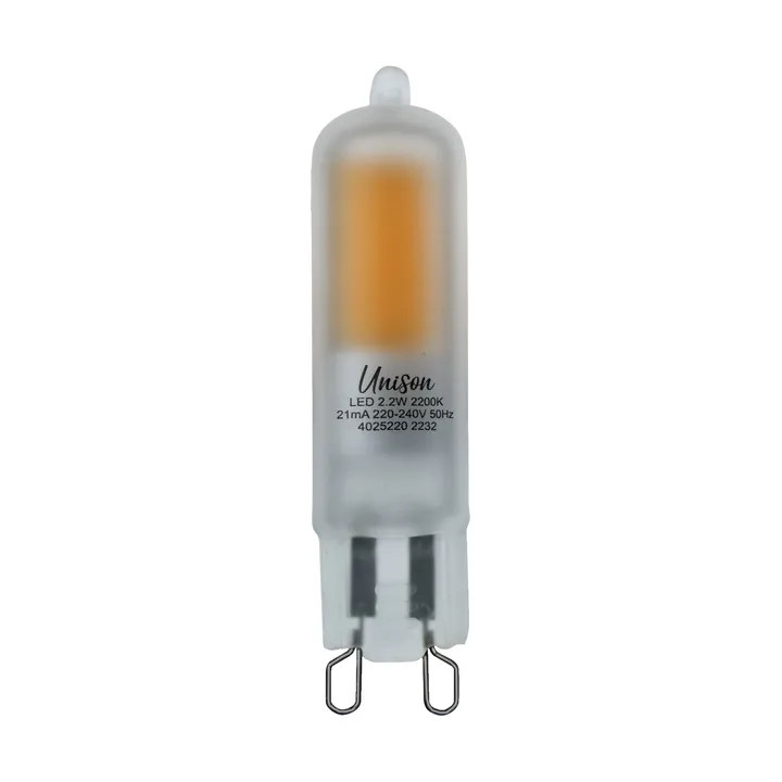 LED dimbar ljuskälla matt G9 - 2200K 180lm 2W - Unison