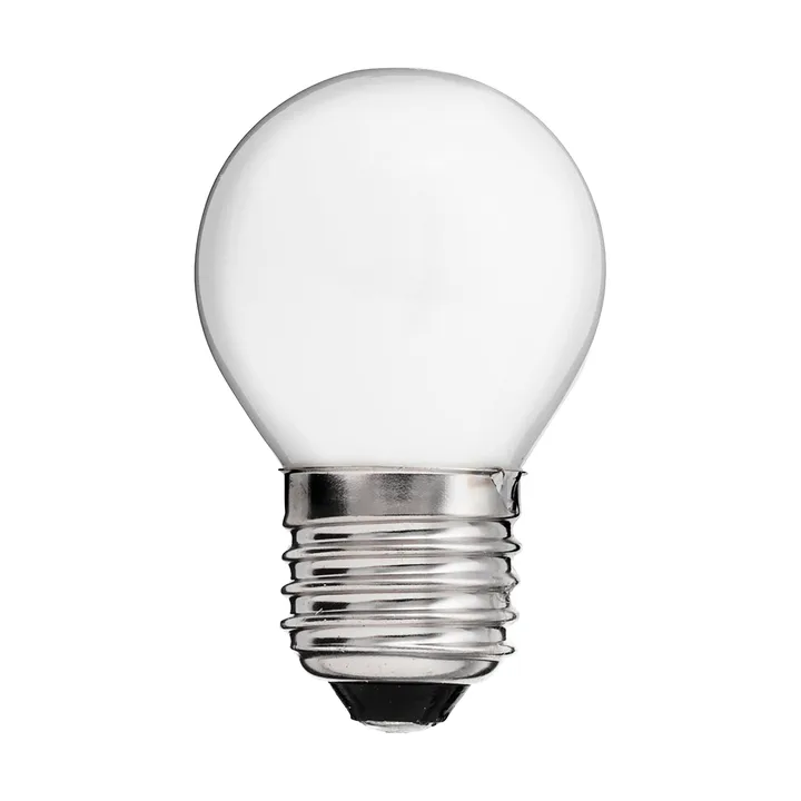Uni-white klot opal dimbar ljuskälla E27 - 2700K 165lm 2W - Unison