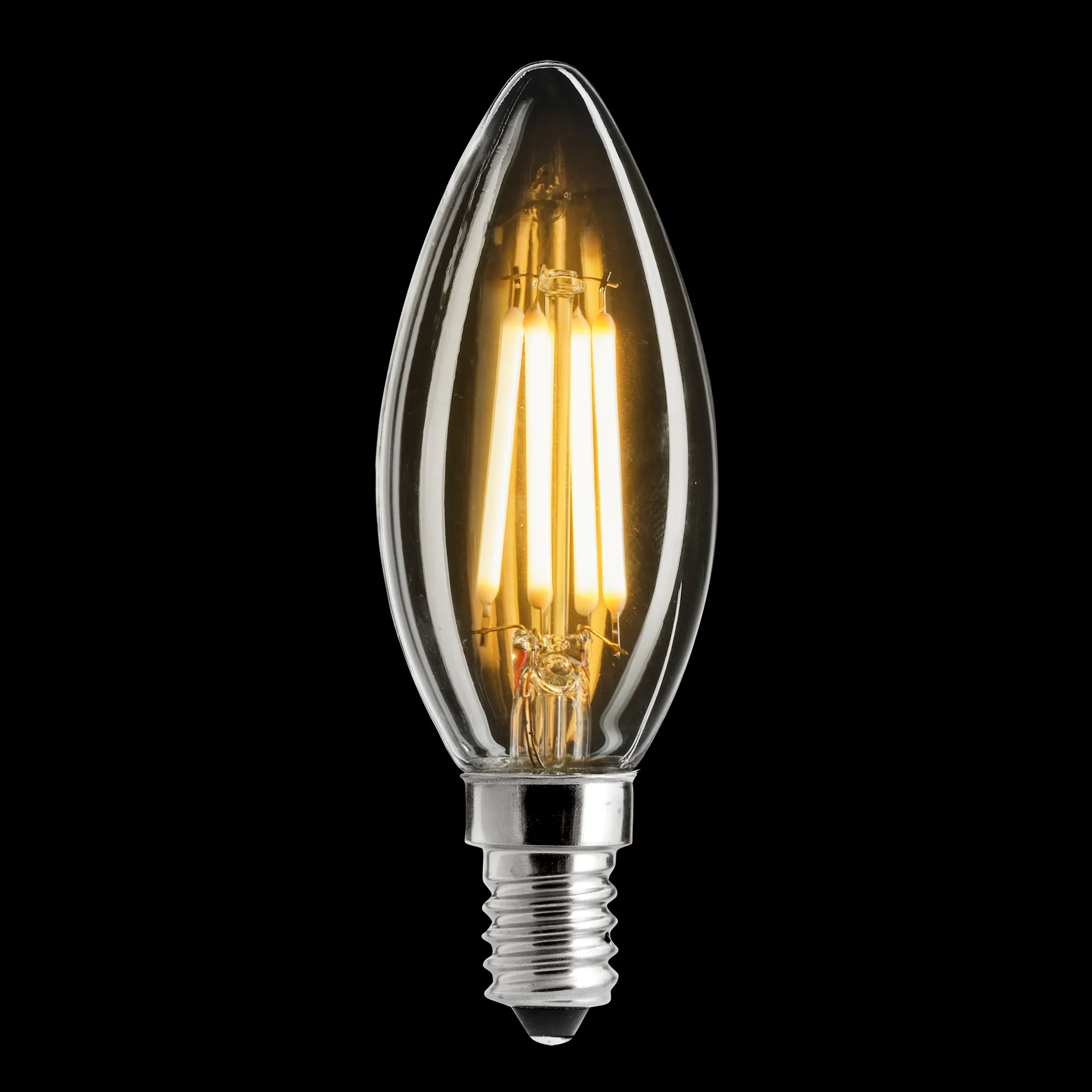 Uni-white kronljus klar dimbar ljuskälla E14, 2700K 165lm 2W Unison