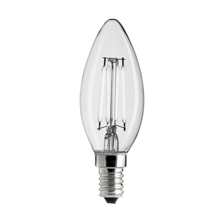 Uni-white kronljus klar dimbar ljuskälla E14 - 2700K 300lm 4W - Unison