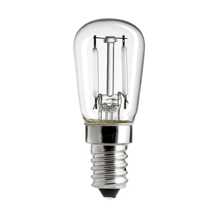 Uni-white päron klar dimbar ljuskälla E14 - 2700K 60lm 1,5W - Unison