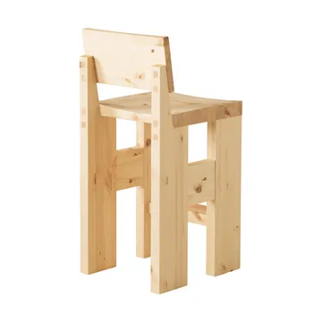 001 Bar Stool barstol - Matt oljevaxad furu, 65 cm - Vaarnii