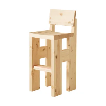 001 Bar Stool barstol - Matt oljevaxad furu, 75 cm - Vaarnii