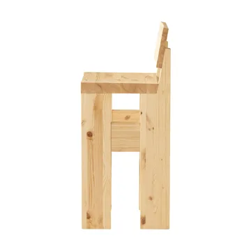 001 Bar Stool barstol - Matt oljevaxad furu, 75 cm - Vaarnii