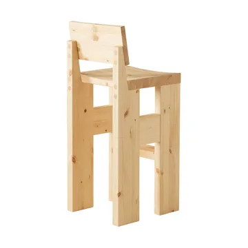 001 Bar Stool barstol - Matt oljevaxad furu, 75 cm - Vaarnii