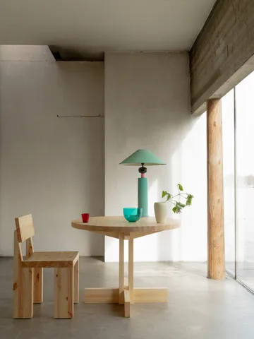 001 Dining Chair stol - Matt oljevaxad furu - Vaarnii