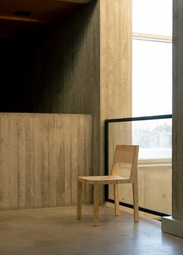 001 Dining Chair stol - Matt oljevaxad furu - Vaarnii