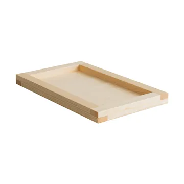 009 Tray bricka - Oljevaxad furu, 54x33x6 cm - Vaarnii