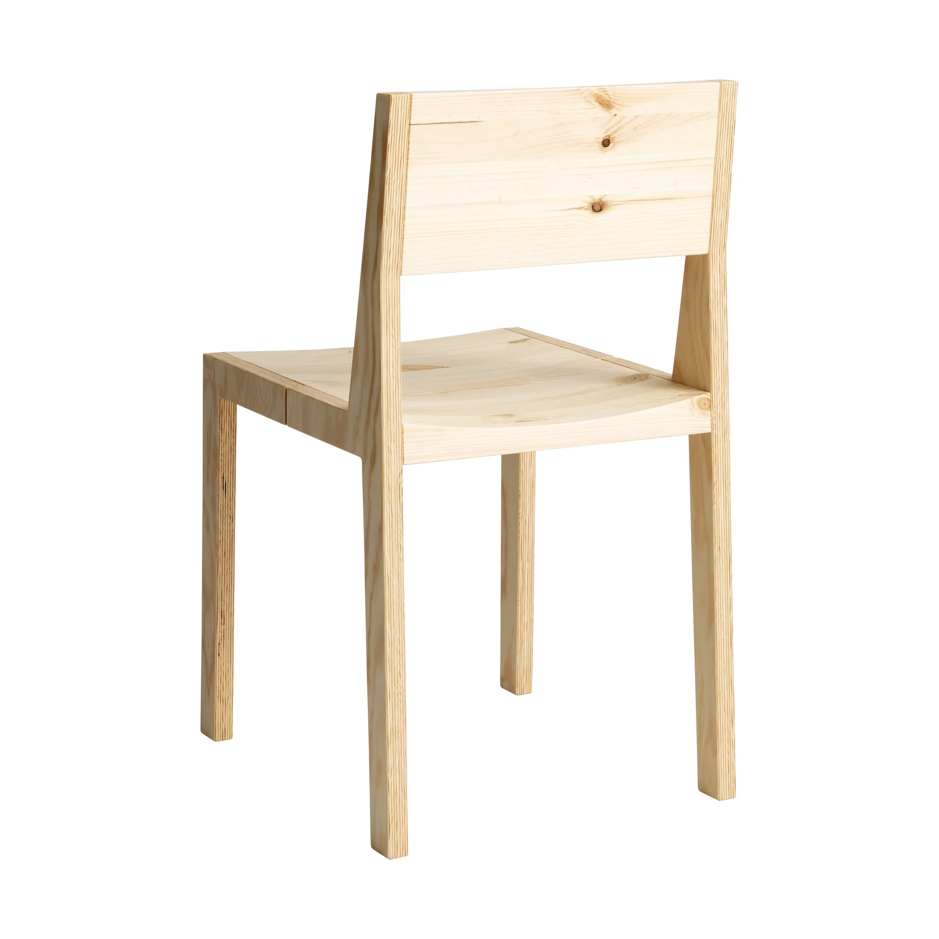 016 Maasto Dining Chair stol, Matt oljevaxad furu Vaarnii