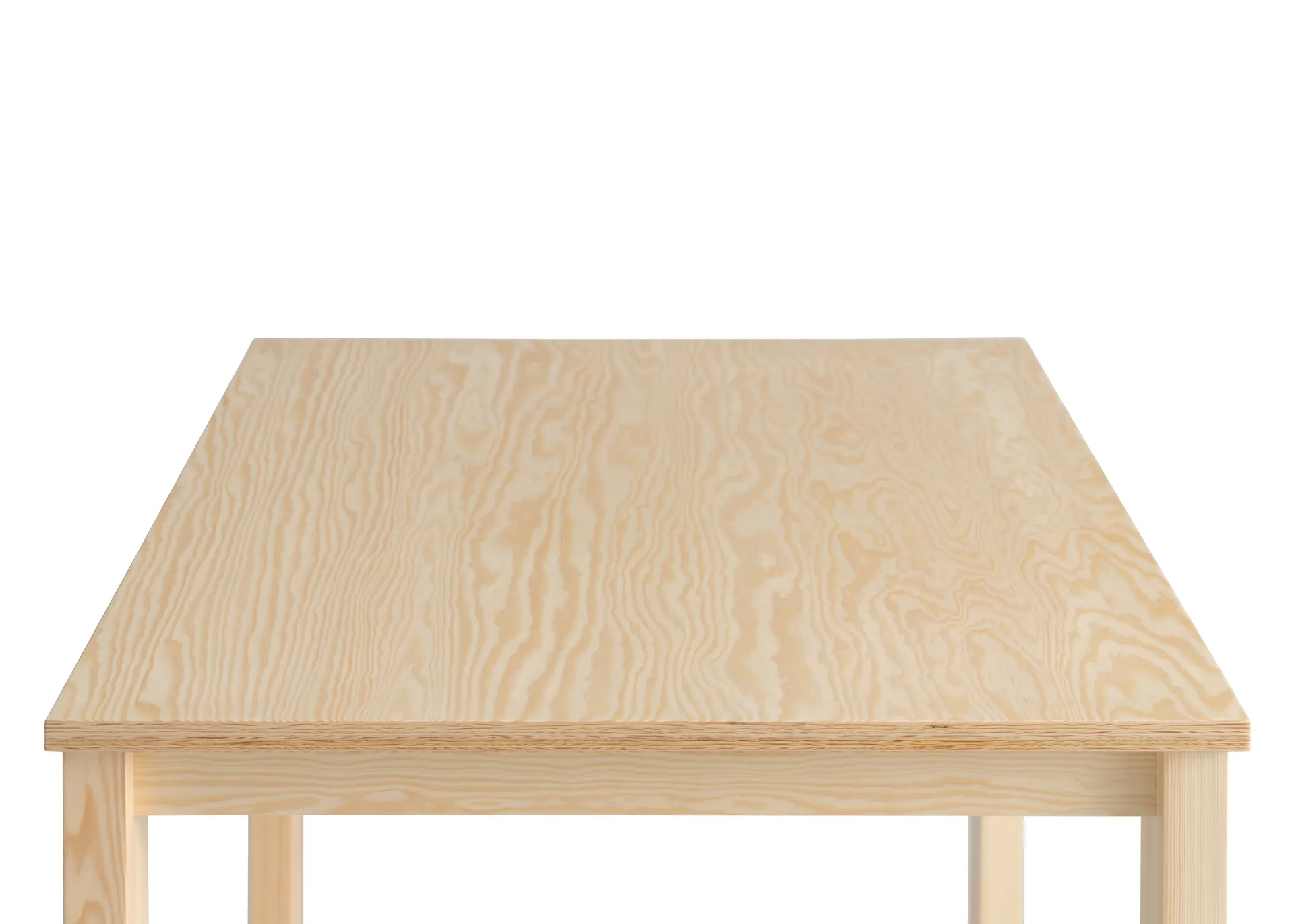 016 Maasto Table bord, Matt oljevaxad furu, 90x90x75 cm Vaarnii