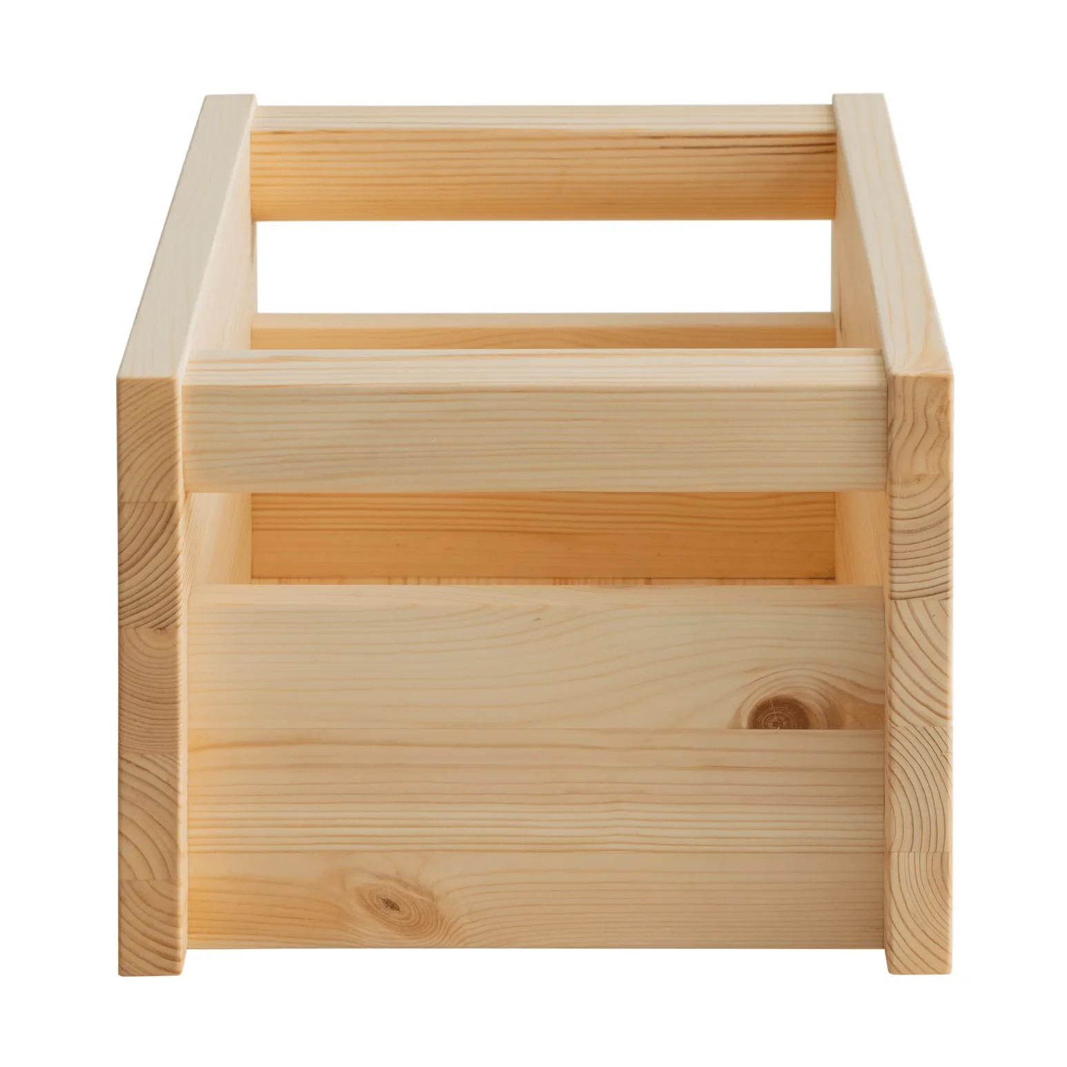 020 Koppa Crate förvaringslåda, Oljevaxad furu, small 29x43x22 cm Vaarnii