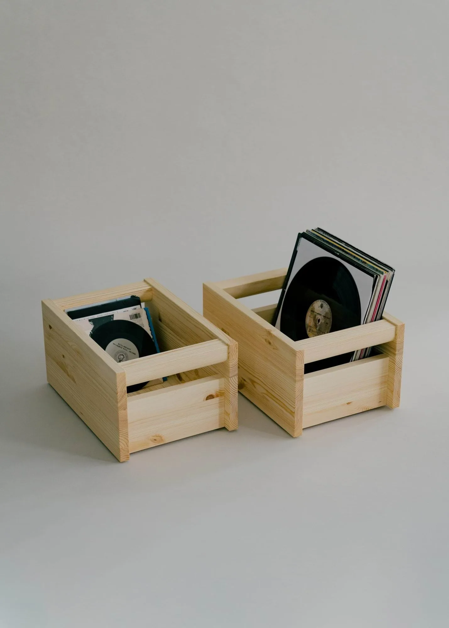 020 Koppa Crate förvaringslåda, Oljevaxad furu, small 29x43x22 cm Vaarnii
