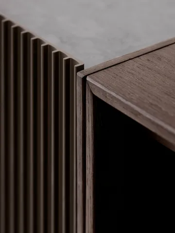 Vipp Cabinet Chimney sideboard 176,8x38x68 cm - Dark oak - Vipp