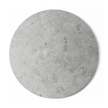Vipp423 soffbord marmor Ø60x40,5 cm - Sky grey - Vipp