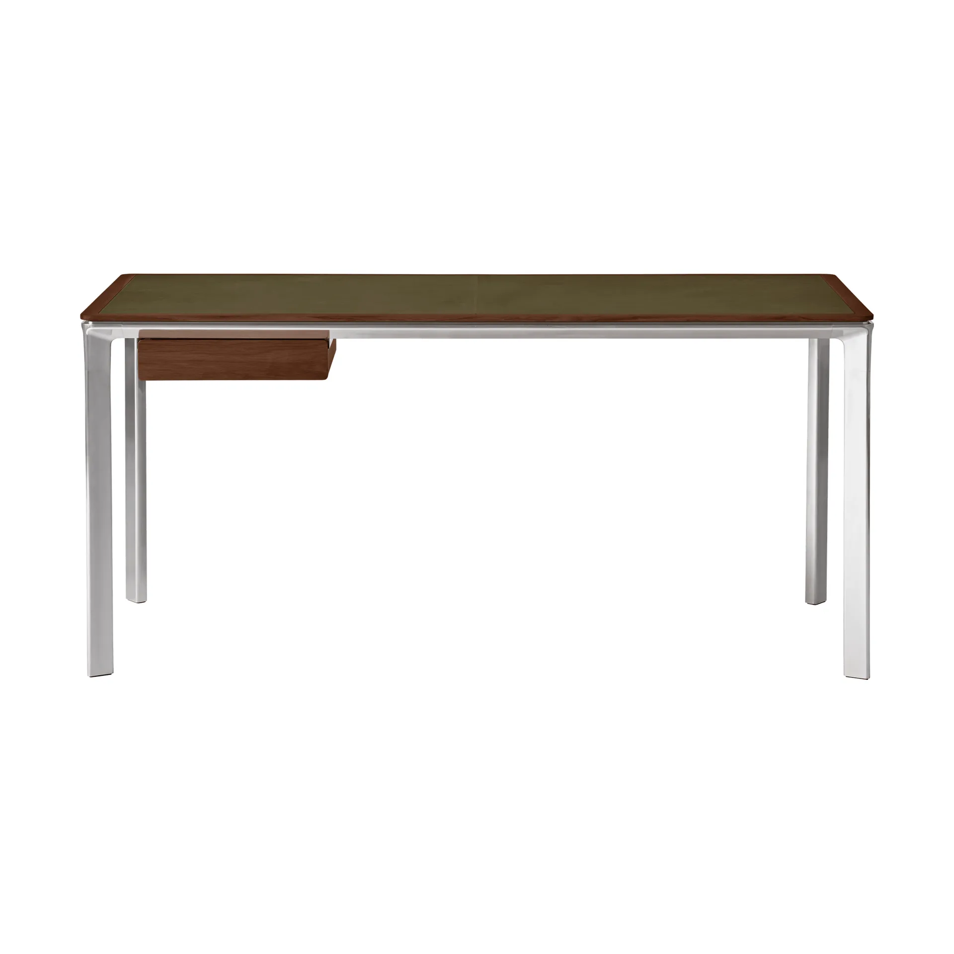 Vipp432 skrivbord, Bosco leather-walnut Vipp