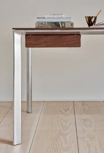 Vipp432 skrivbord - Bosco leather-walnut - Vipp