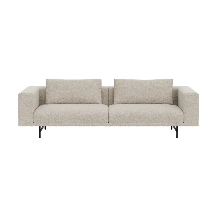 Vipp610 Loft 3-sits soffa - Bark off white-black - Vipp