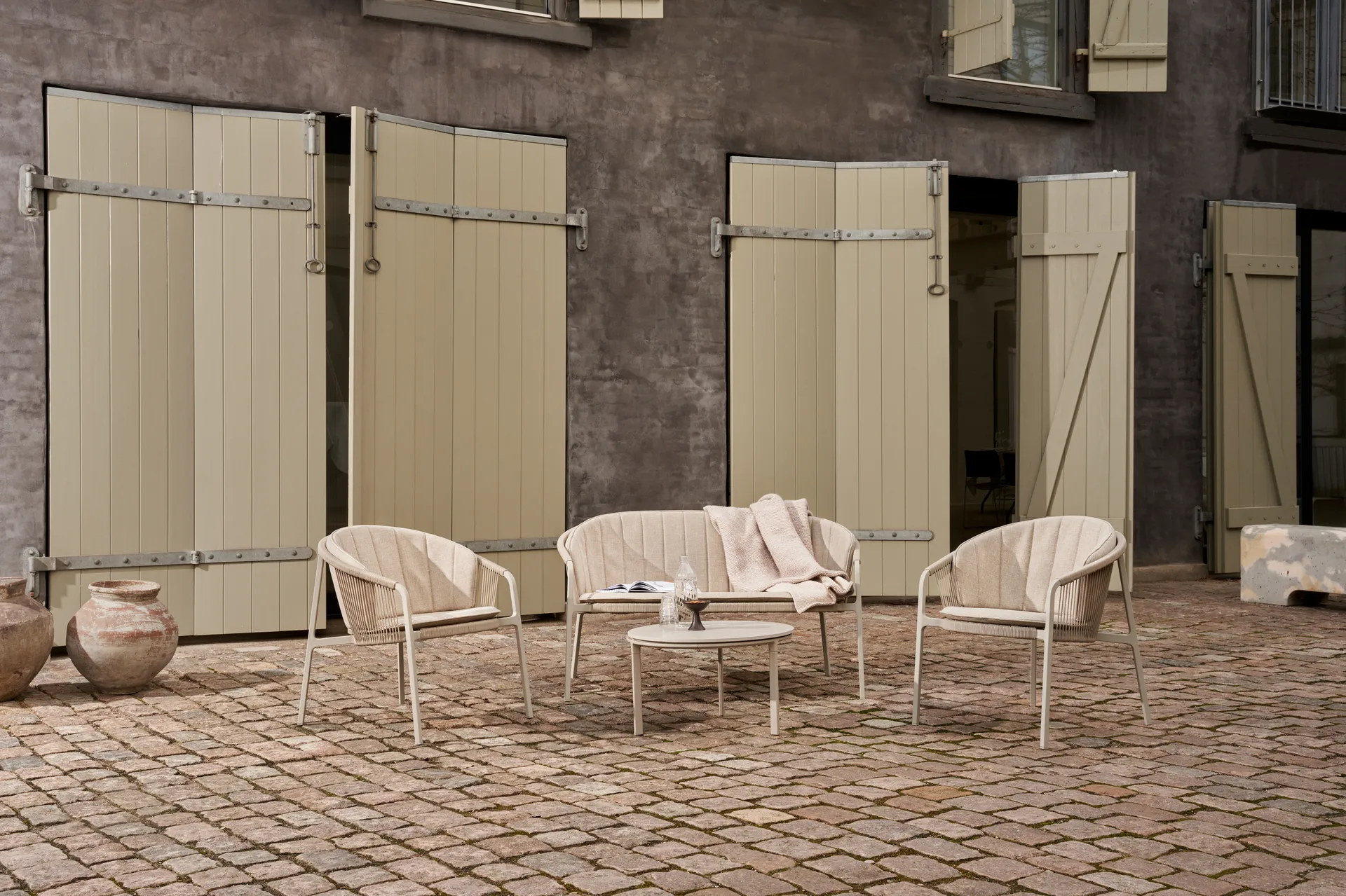 Vipp721 Lagrasse 2-sits soffa, Grey Vipp