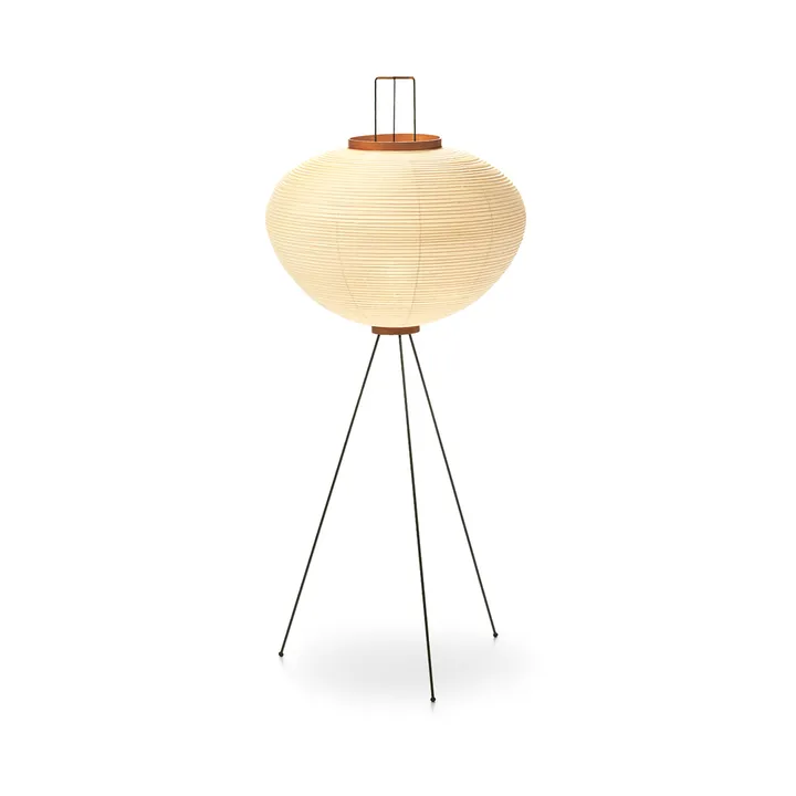 Akari 10A Standard lamp golvlampa - Vit - Vitra