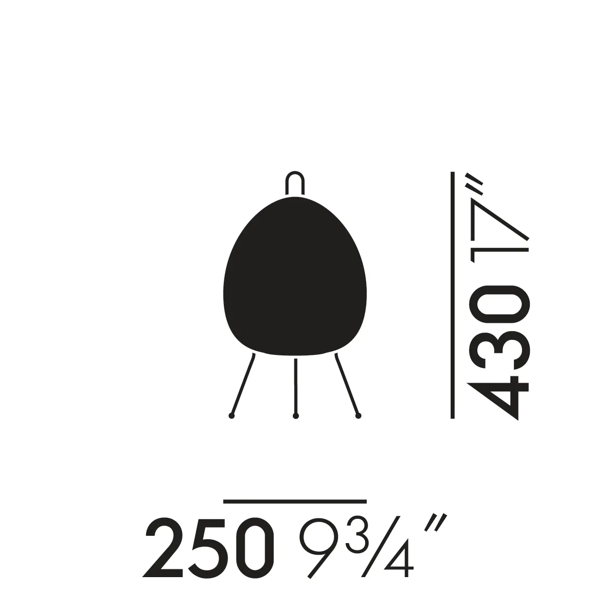 Akari 1A Table lamp bordslampa, Vit Vitra