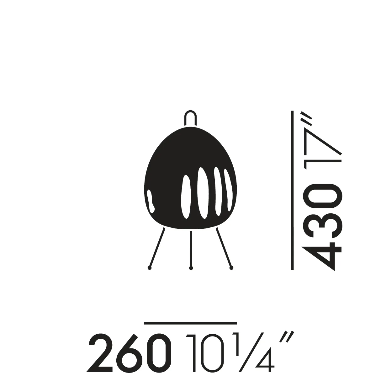 Akari 1AY bordslampa, Gul Vitra