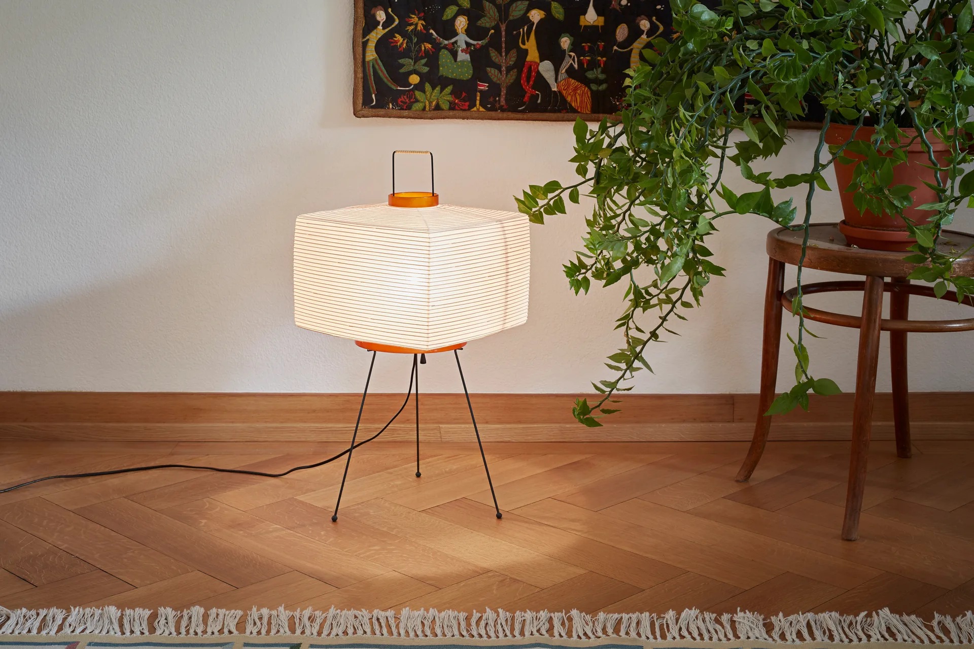 Akari 7A bordslampa 63 cm, Vit Vitra