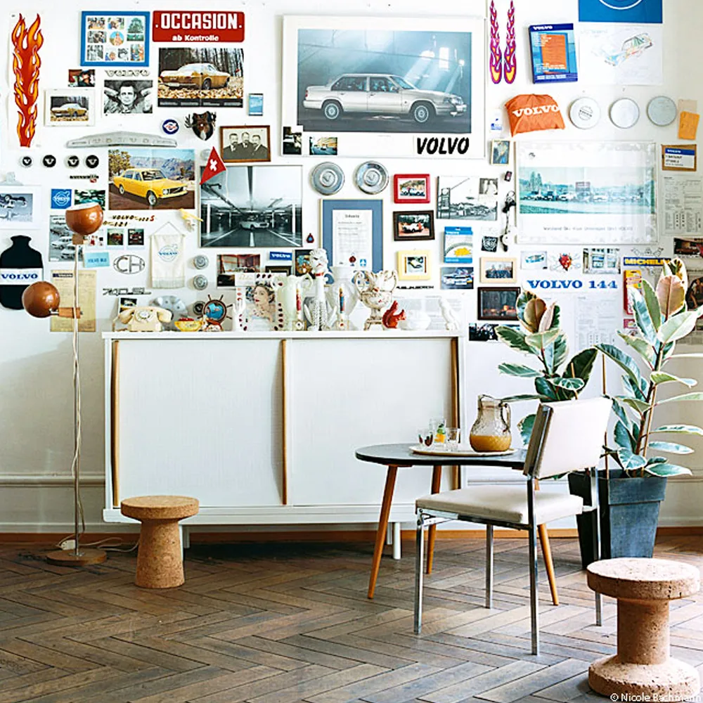 Cork family pall, Model e Vitra