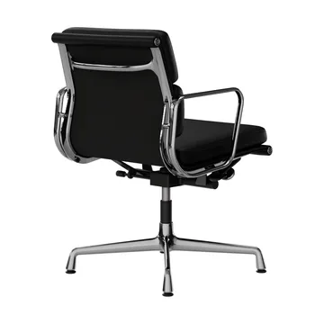 EA 231 Soft Pad Chair kontorsstol felt glides - 66 nero leather L20-polished - Vitra