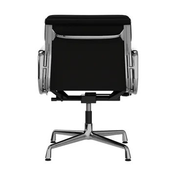 EA 231 Soft Pad Chair kontorsstol felt glides - 66 nero leather L50-chrome - Vitra