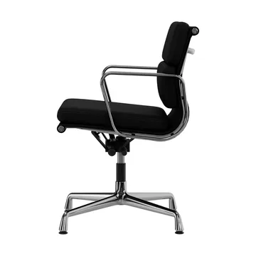 EA 231 Soft Pad Chair kontorsstol felt glides - 66 nero leather L50-polished - Vitra