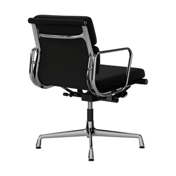 EA 231 Soft Pad Chair kontorsstol felt glides - 66 nero leather L50-polished - Vitra