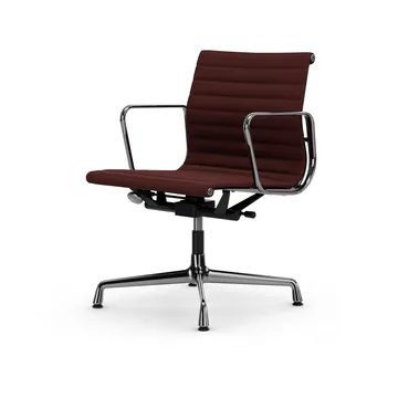 EA132 Aluminium Chair kontorsstol felt glides - 19 chestnut-polished - Vitra