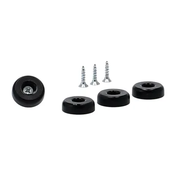 Eames chair DSW/DAW trästativ golvskydd 4-pack - Utan filt (för mjuka underlag) - Vitra