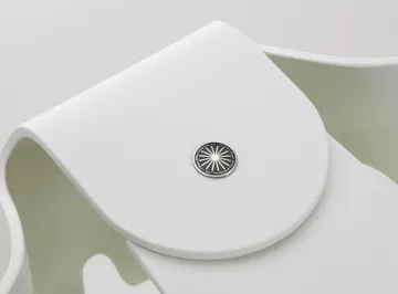Eames elephant recycled small dekoration - White - Vitra