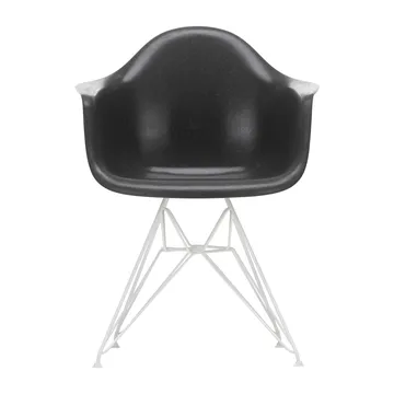 Eames fiberglass armchair DAR karmstol - Elephant hide grey-White - Vitra
